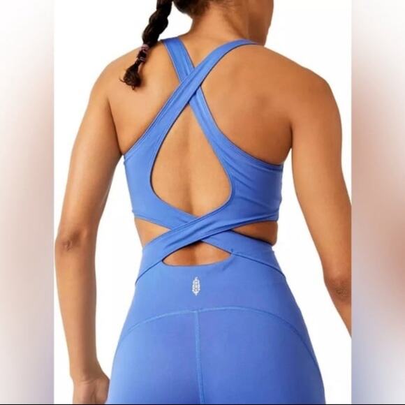 Free people Back it Up Onesie Pool Blue XS NWT - Picture 7 of 16